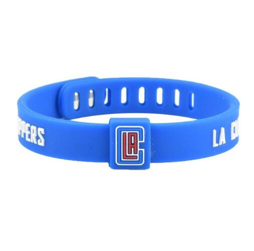 basketball team silicone bracelets sports wristbands