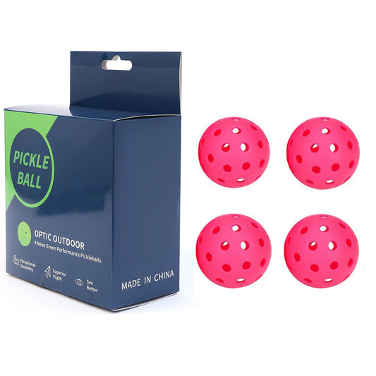 74mm 40 hole color box plastic PE hard outdoor Weifu hole ball Pickleball Ball