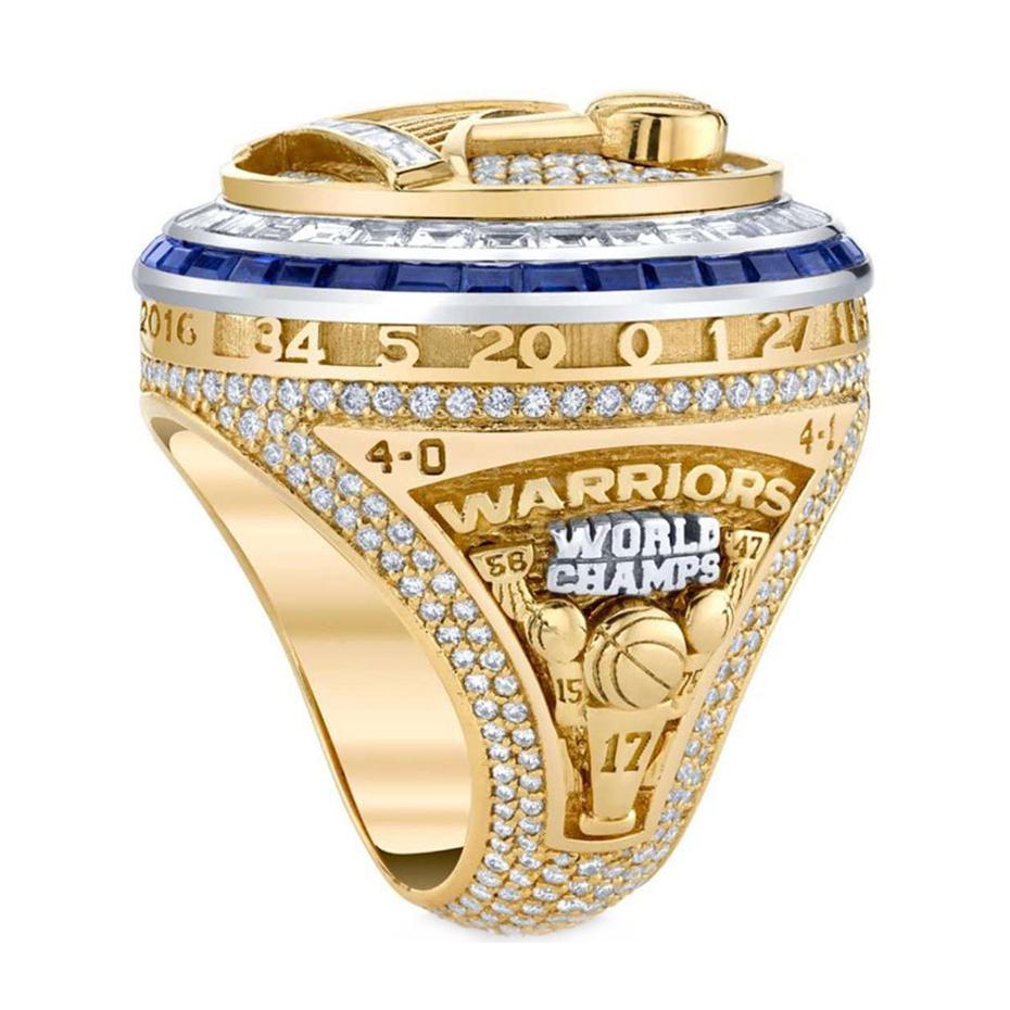 NBA Durant 10 Team Championship Ring  Sports Basketball Championship NBA Golden State Warriors Curry Ring