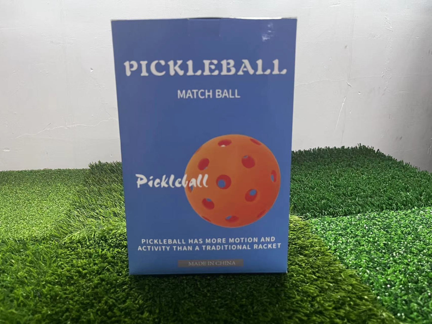 74mm 40 hole color box plastic PE hard outdoor Weifu hole ball Pickleball Ball