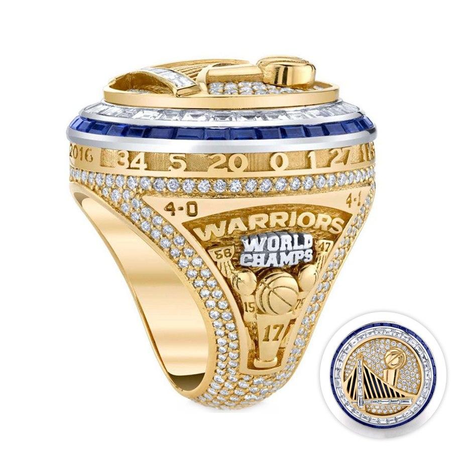 NBA Durant 10 Team Championship Ring  Sports Basketball Championship NBA Golden State Warriors Curry Ring